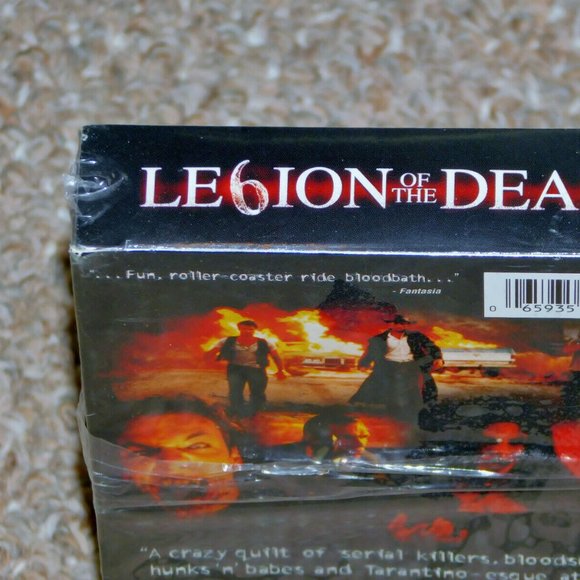 Legion of the Dead VHS 2001 Brand New Factory Sealed Olaf Ittenbach Horror - Picture 5 of 10